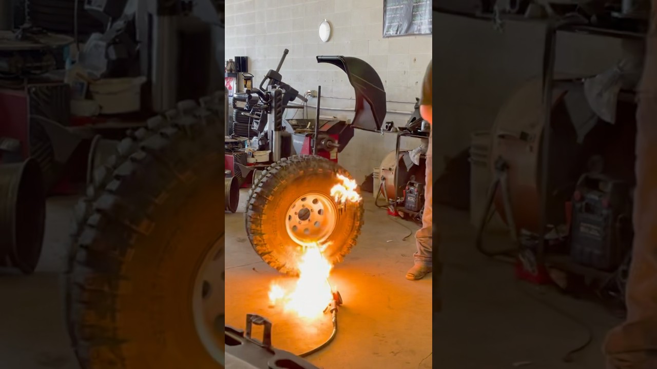 Brake Clean Tire Inflation 