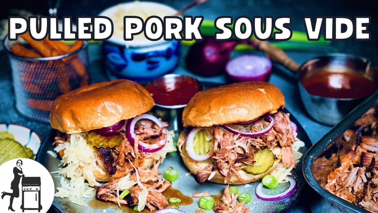 Pulled Pork Sous Vide | einfach & saftig | Die Frau am Grill