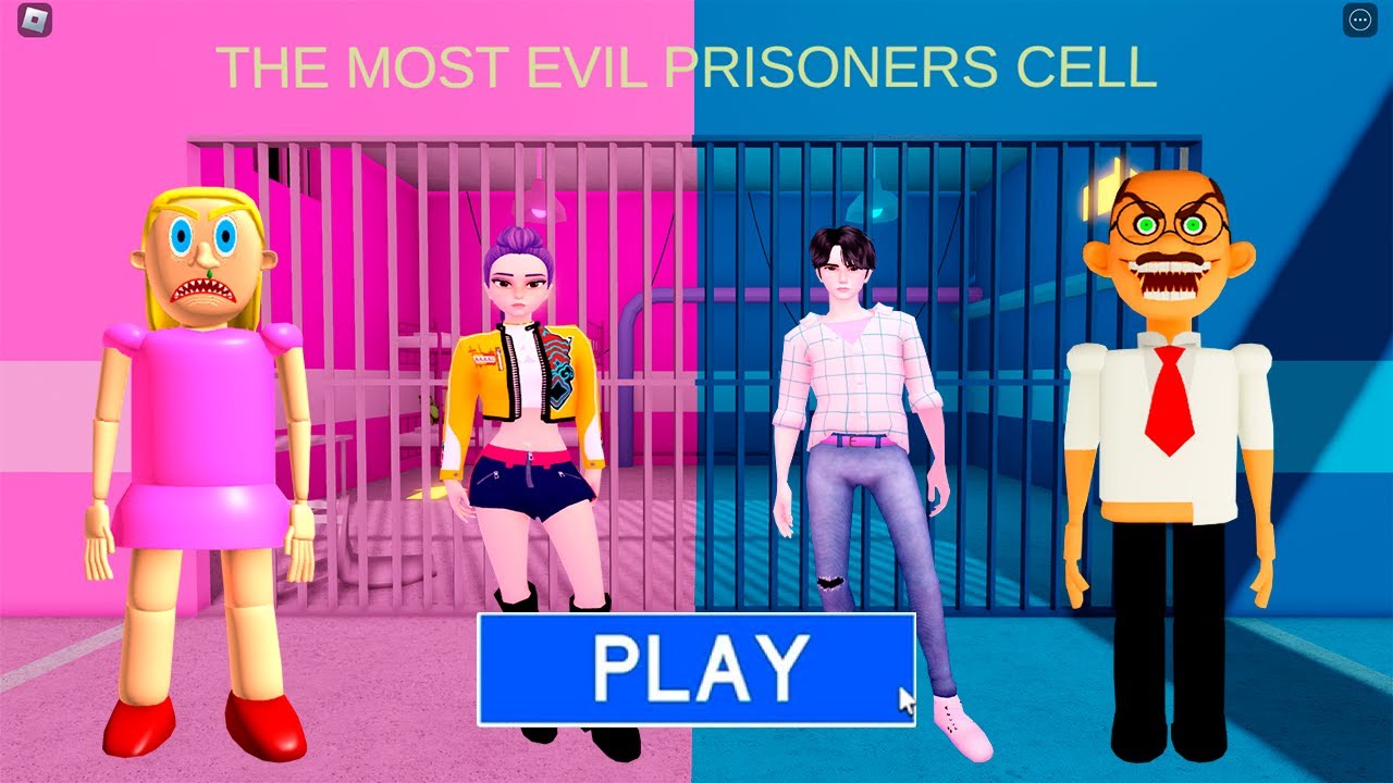 BOYS VS GIRLS MOM AND RUMI VS EVIL TEACHER AND JINU? OBBY ROBLOX #roblox #obby
