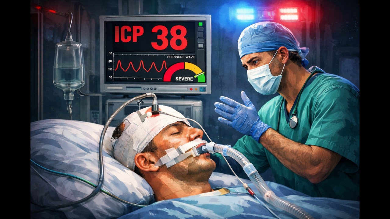 הכנה לשלב ב' בהרדמה - ניטור ICP פולשני