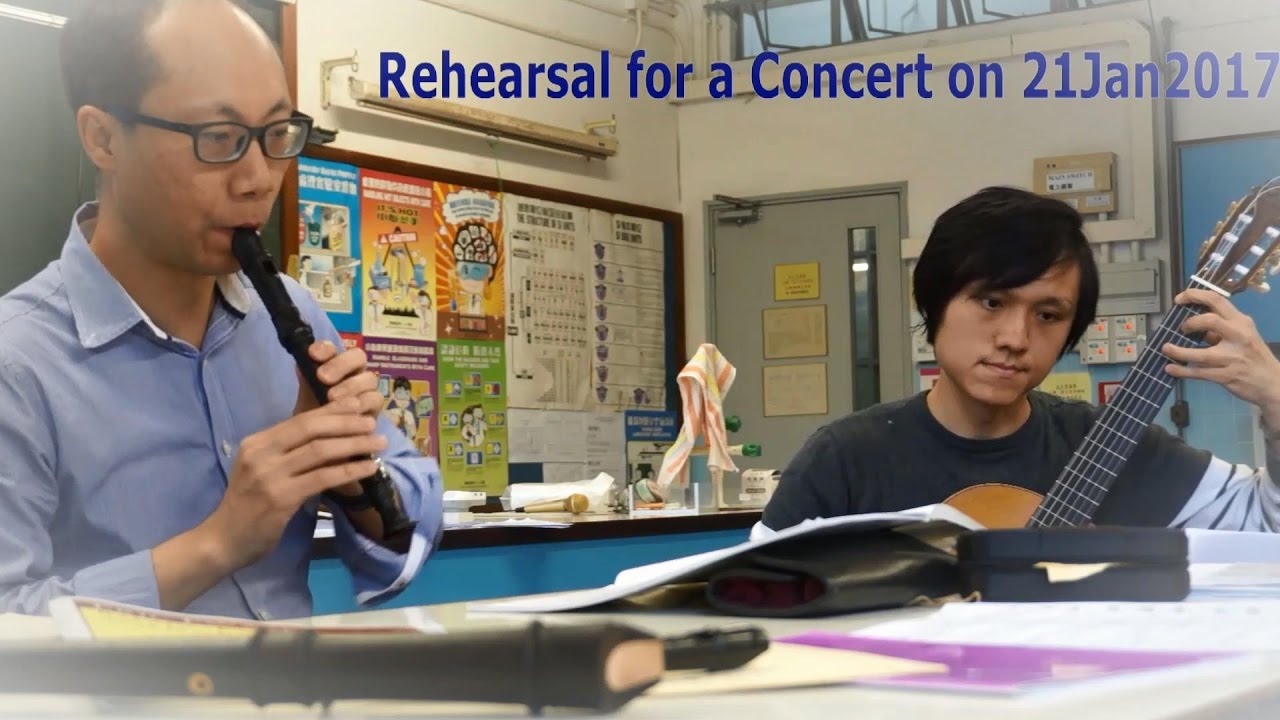 (Rehearsal for Concert on 21Jan2017) Alan Bullard - Coffee & Croissants from Recipes for Recorder
