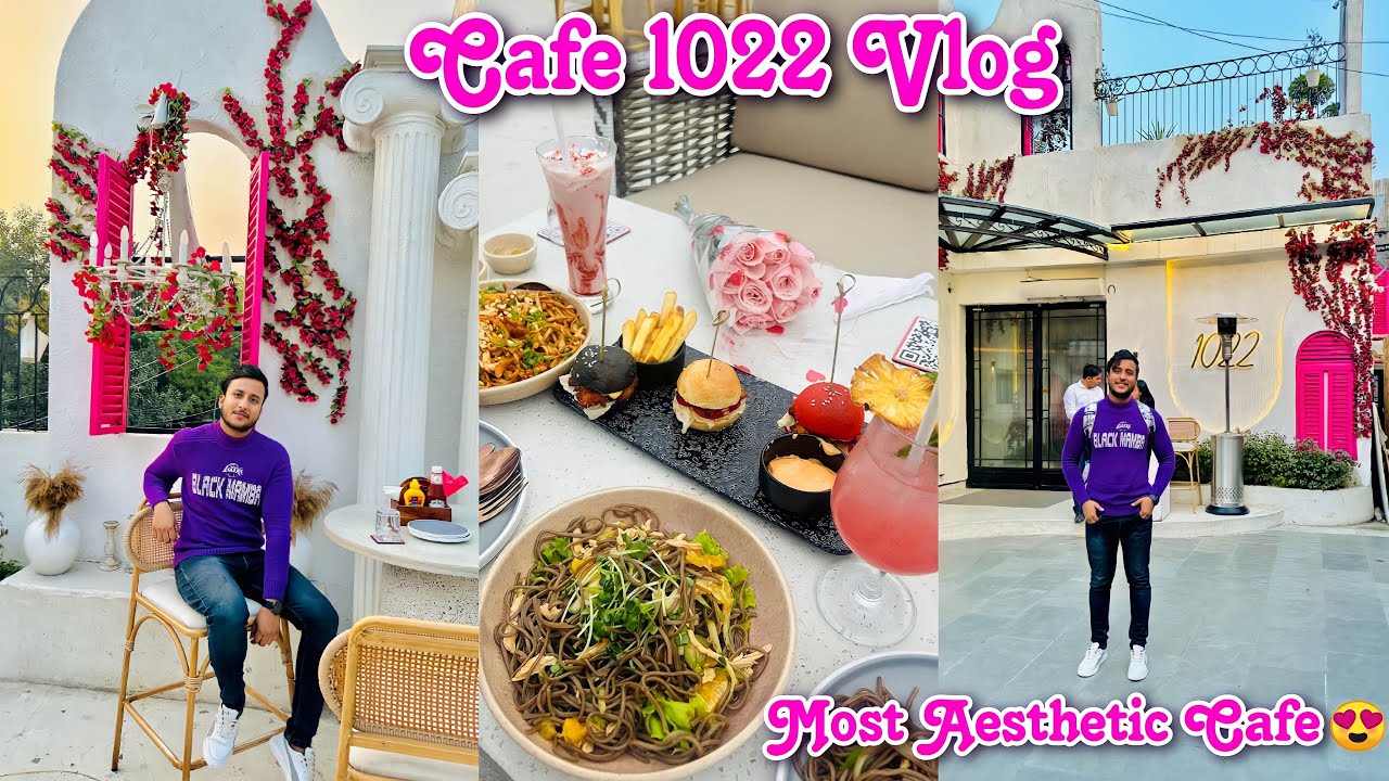 Cafe 1022 Hauz Khas Full Vlog | Most Aesthetic Cafe In Delhi | Most Instagrammable Cafe 1022 Cafe