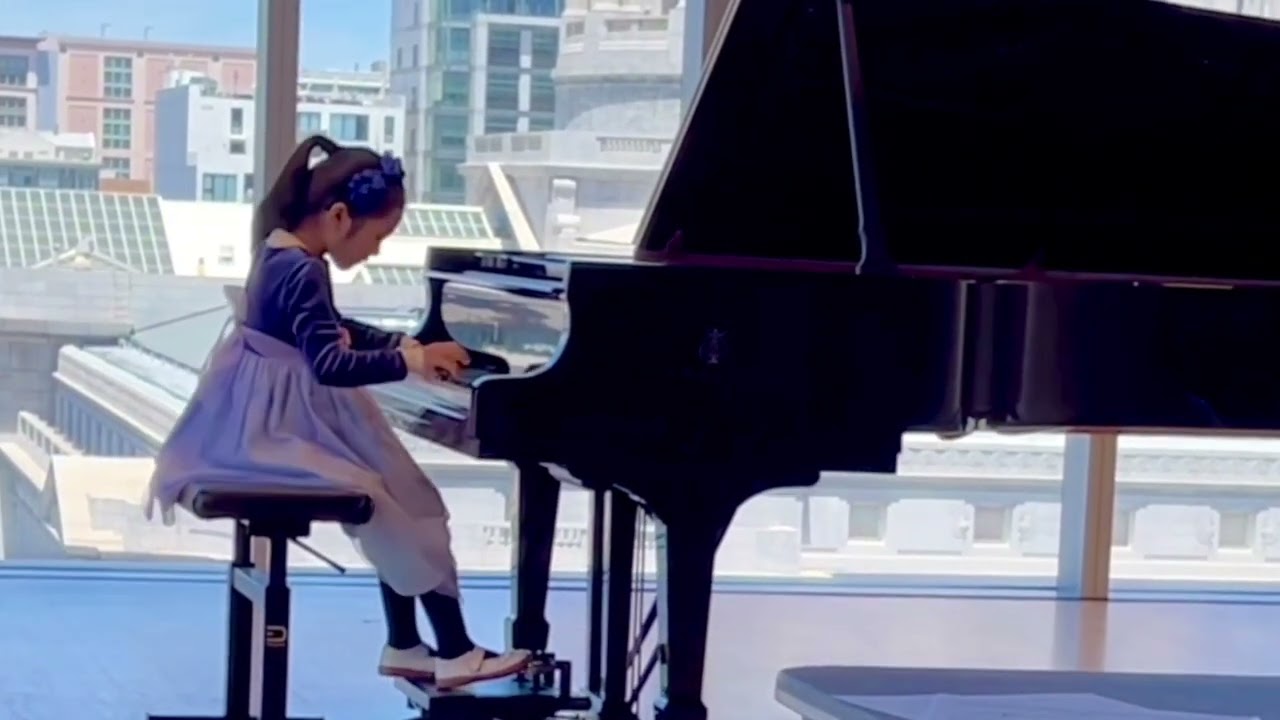Adelynn Li age 7 Mozart Fantasia in D minor, First Place Performance at Artcial (SFIPC) Regional