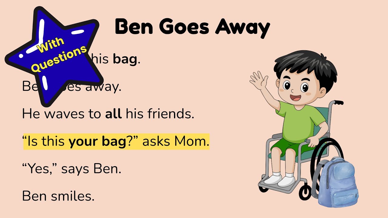 Beginner Level Reading Kindergarten and 1st Grade Learning