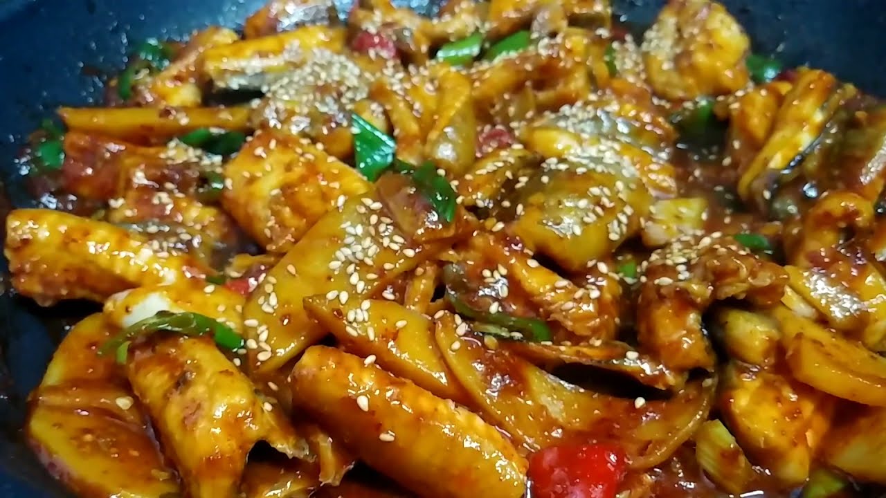 [장어조림] 양념이 너무 간단해서 더 맛있는 장어요리ㅣ장어볶음ㅣ쉬운장어조림양념만들기