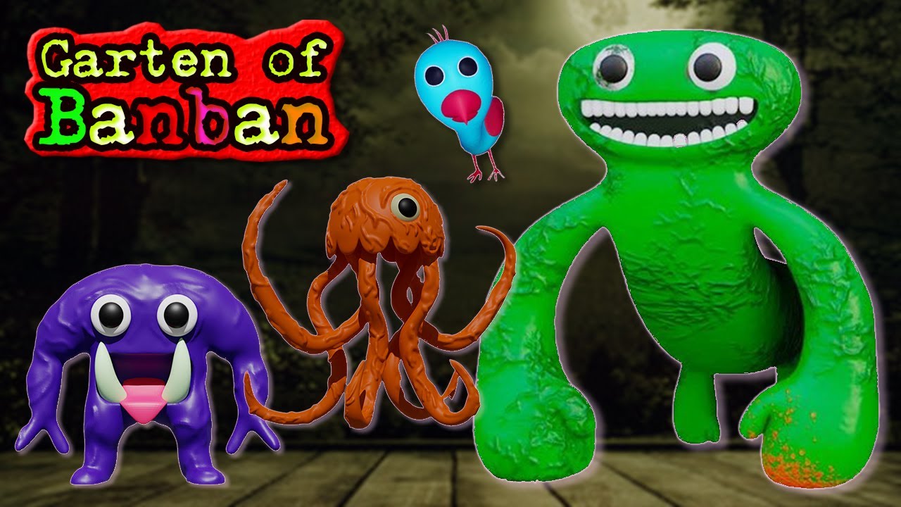 11 ตัวละคร สัตว์ประหลาด ในเกม Garten Of Banban | OKyouLIKEs