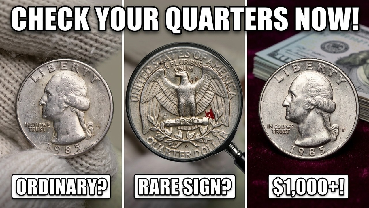 These 1985 Washington Quarters Are Worth Over $1,000 &ndash; Check Yours NOW!
