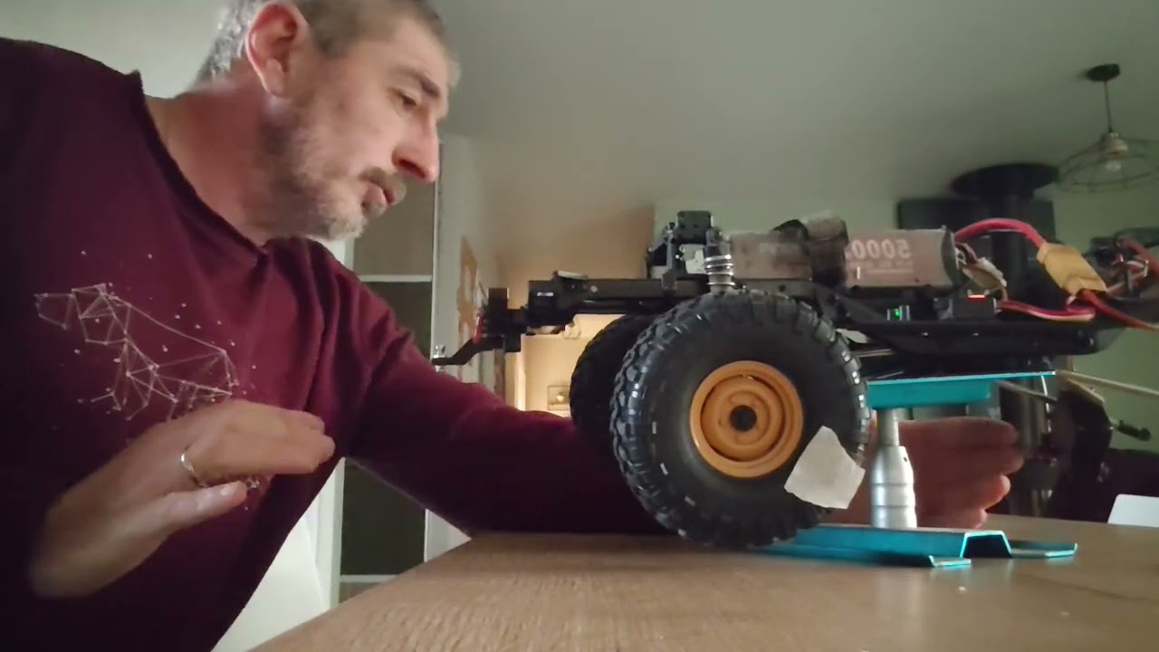 Petit test de la boîte de vitesse injora trx4 