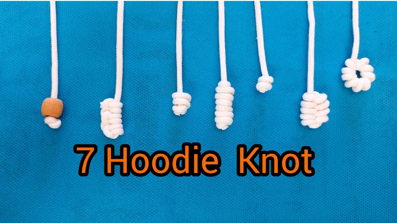 7 Easy Hoodie Knots to Upgrade Your Hoodie Style 🔥/۷ گره آسان برای هودی