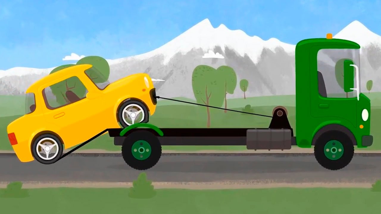 Doktor MacWheelie und das Ersatzrad. Lerncartoon für Kinder!
