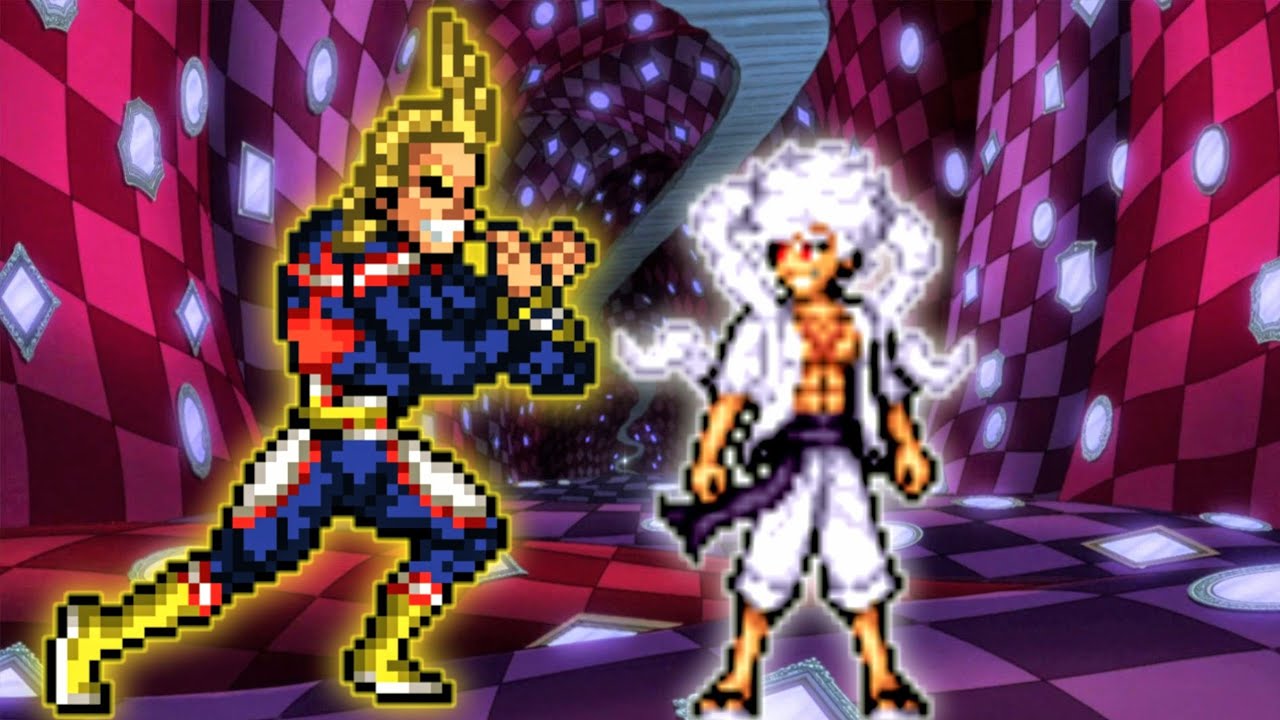 All Might Stardust OP VS TC Luffy(All Form) in Jump Force Mugen
