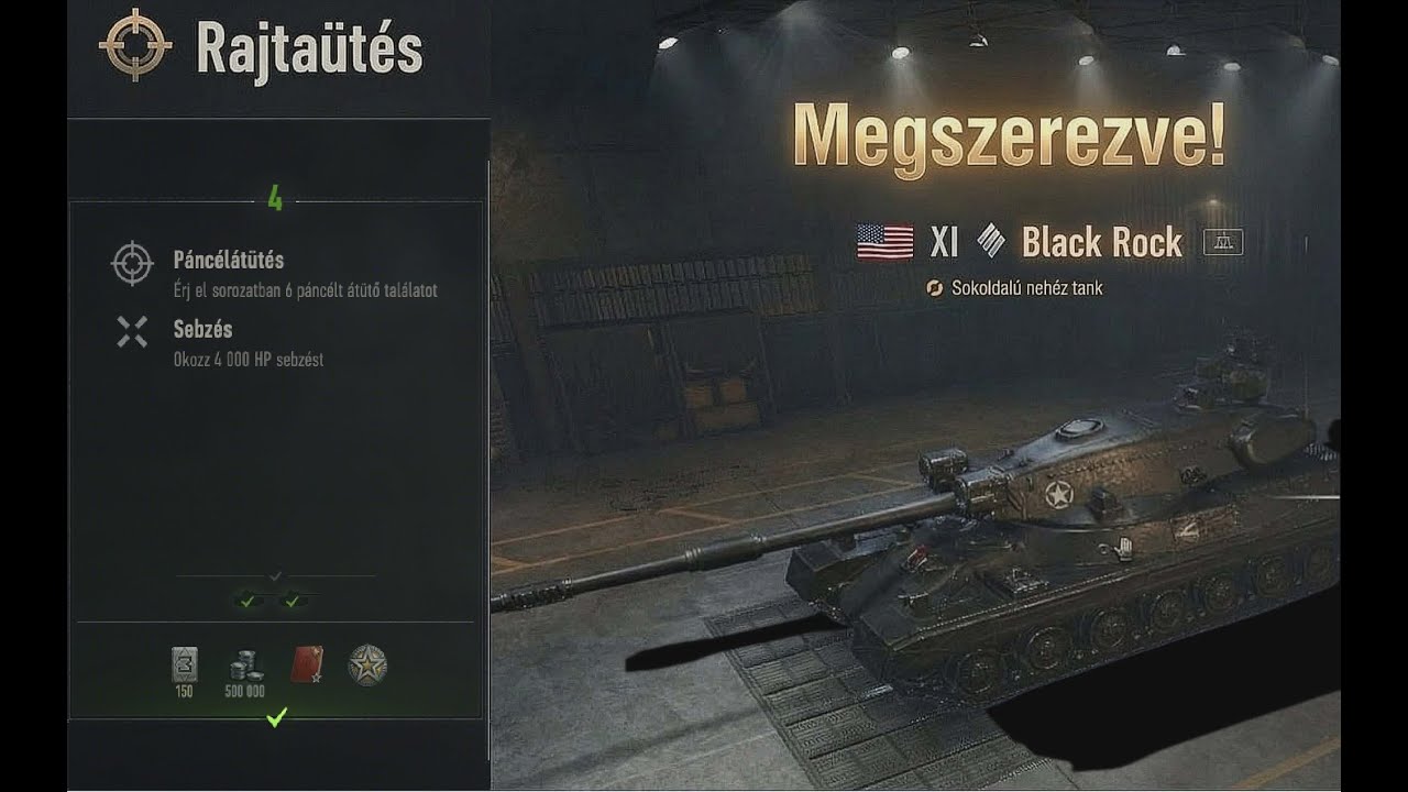 Black Rock Kampány: Rajtaütés-4  ~WORLD OF TANKS~