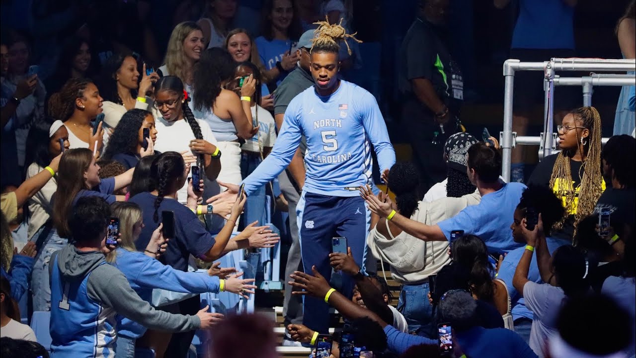 THI TV: Live Action With Carolina Basketball Player Intros