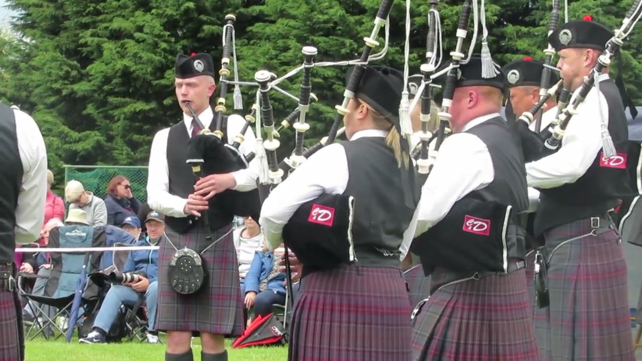 Clogher & District Pipe Band @ All Ireland Championships 2023