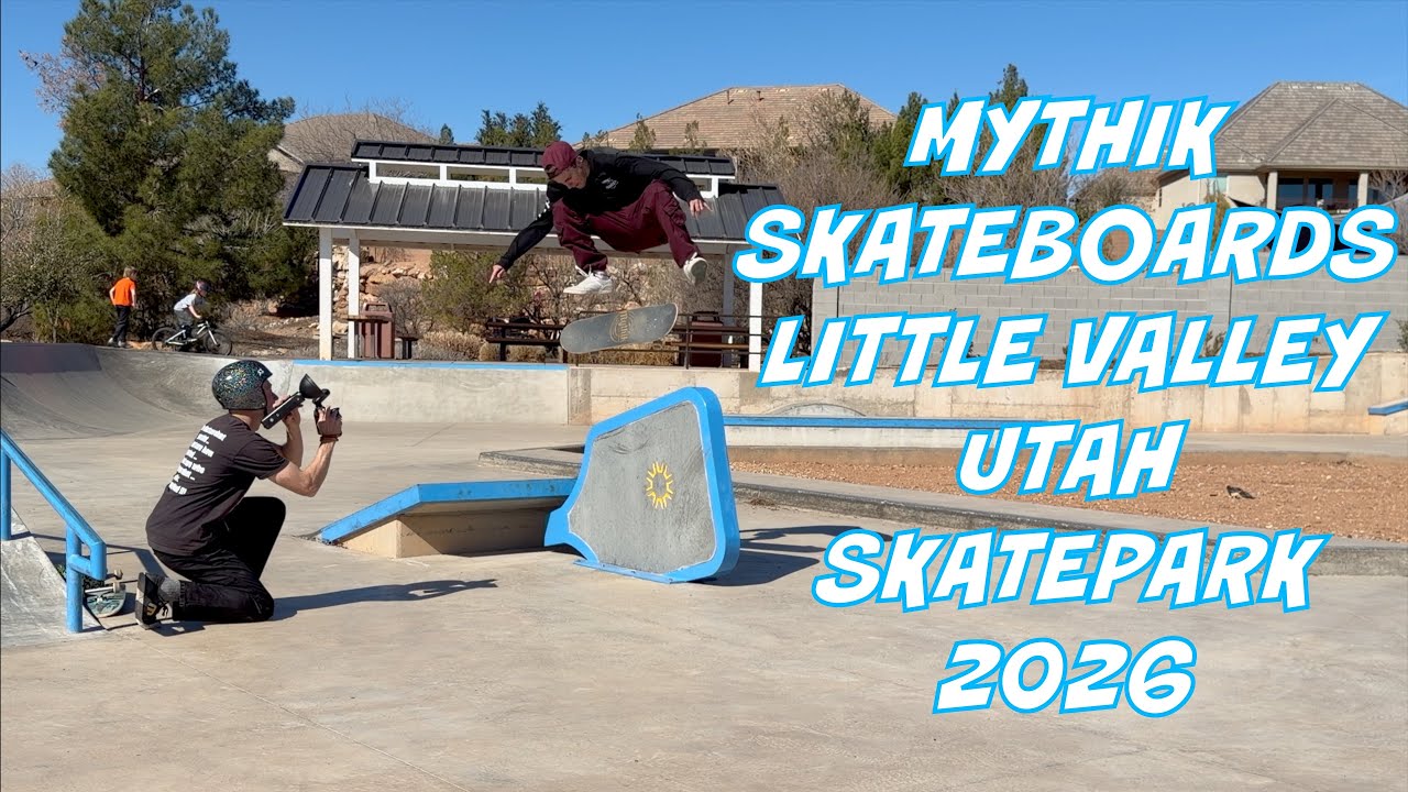 MYTHIK SKATEBOARDS AT LITTLE VALLEY SKATEPARK 2026