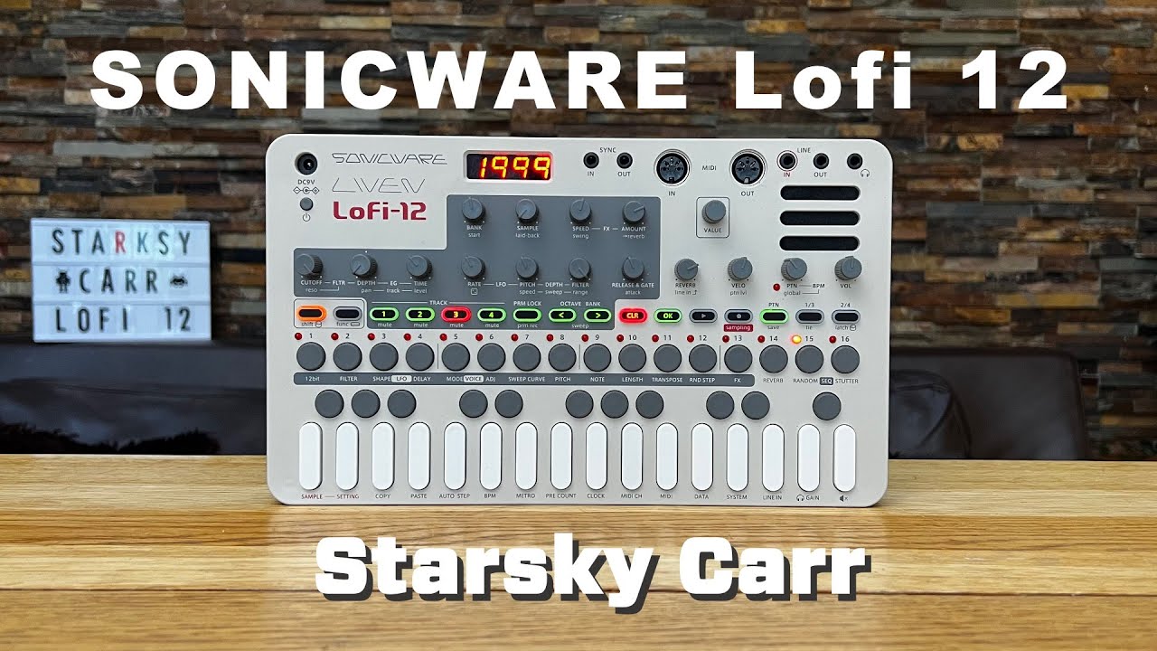 Sonicware Lofi 12 // Обзор и пошаговое руководство