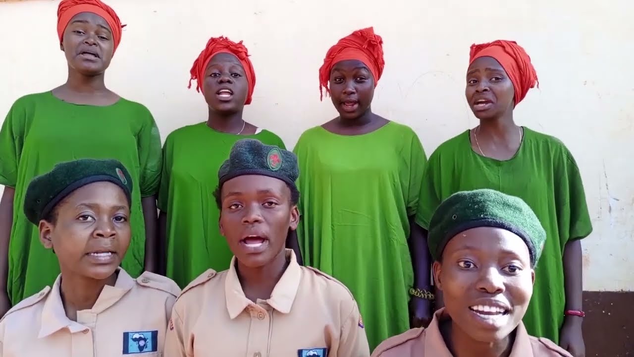 WINNING CHORAL VERSE-OLOPS GIRLS PERFOMING  DURING DRAMA AND FILM FESTIVALS IN SHIMO LA TEWA