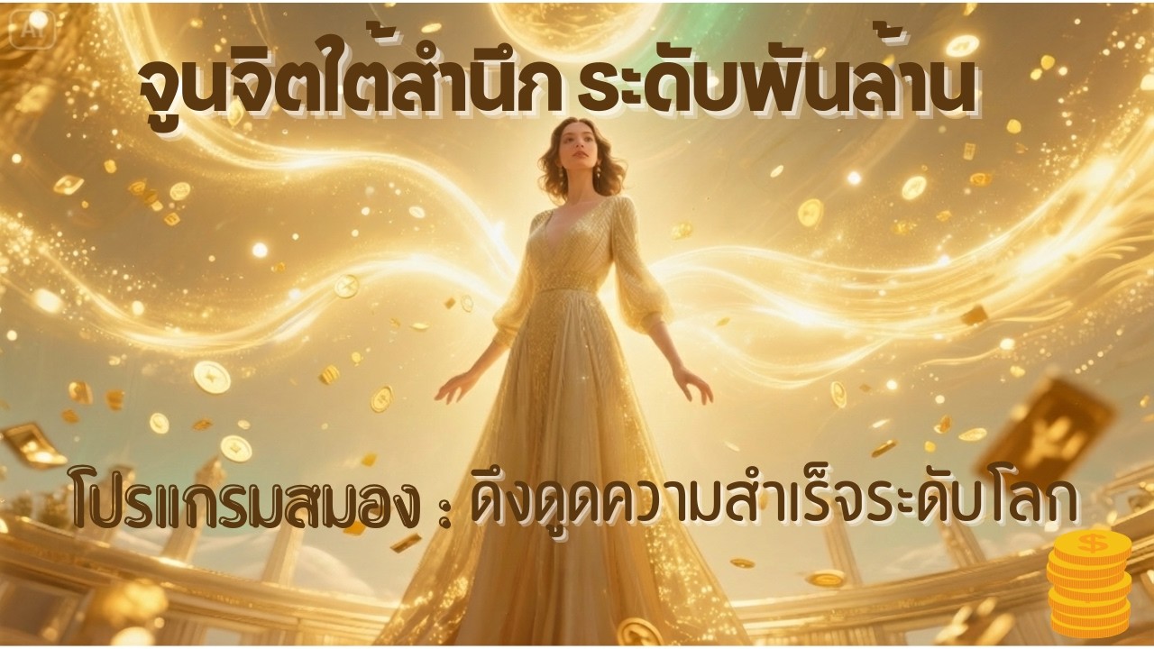 จิตใต้สำนึกเศรษฐี: จูนคลื่นสมองให้ตรงกับระดับพันล้าน