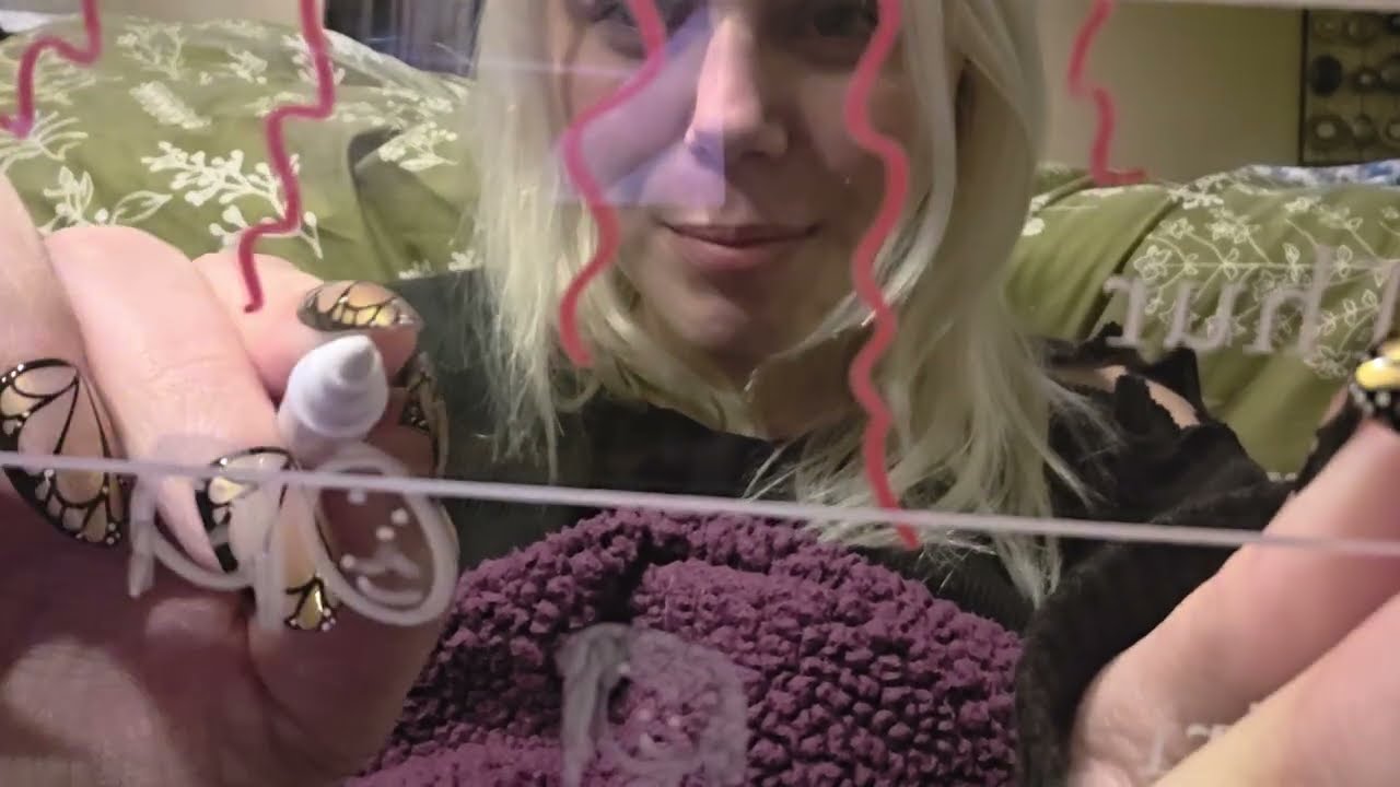 ASMR / drawing on you 