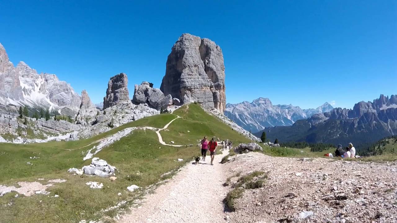Anello passo giau cinque  torri nuvolao Gopro hd