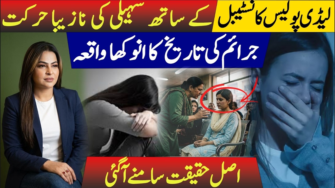 Shocking Incident with Lady Police Constable | Unbelievable Behavior of Friend Exposed