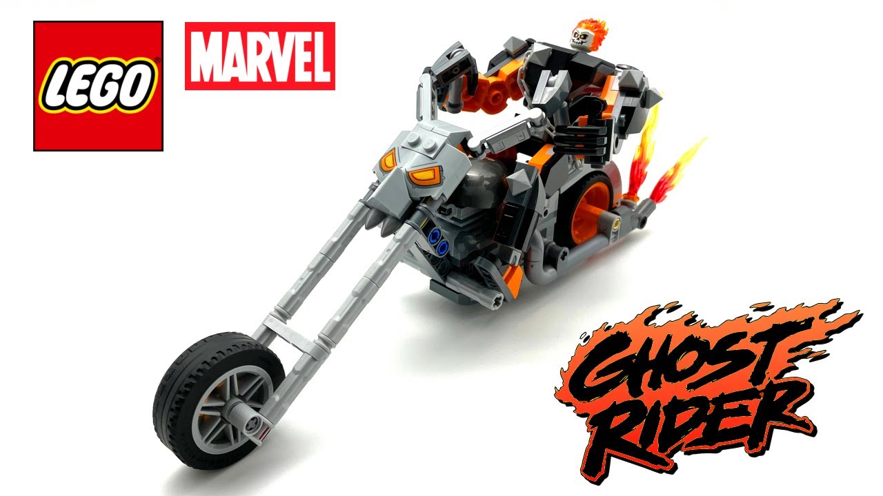 LEGO Marvel Ghost Rider mit Mech & Bike (76245) - Speed build