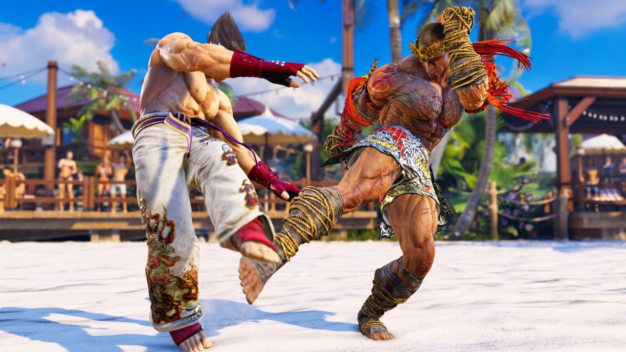 I love how bamco Heavily Buffed Fahkumram's Low Game in Tekken 8