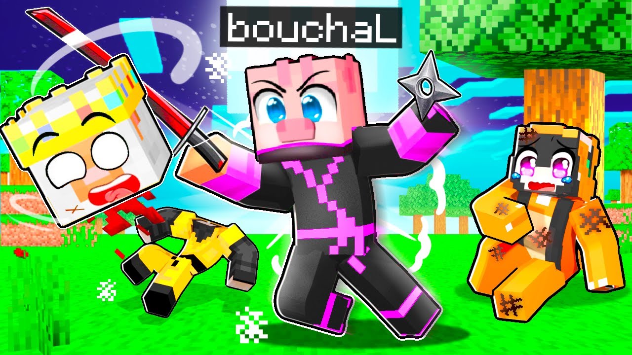 Hraju Minecraft jako OCHRANNÝ NINJA!