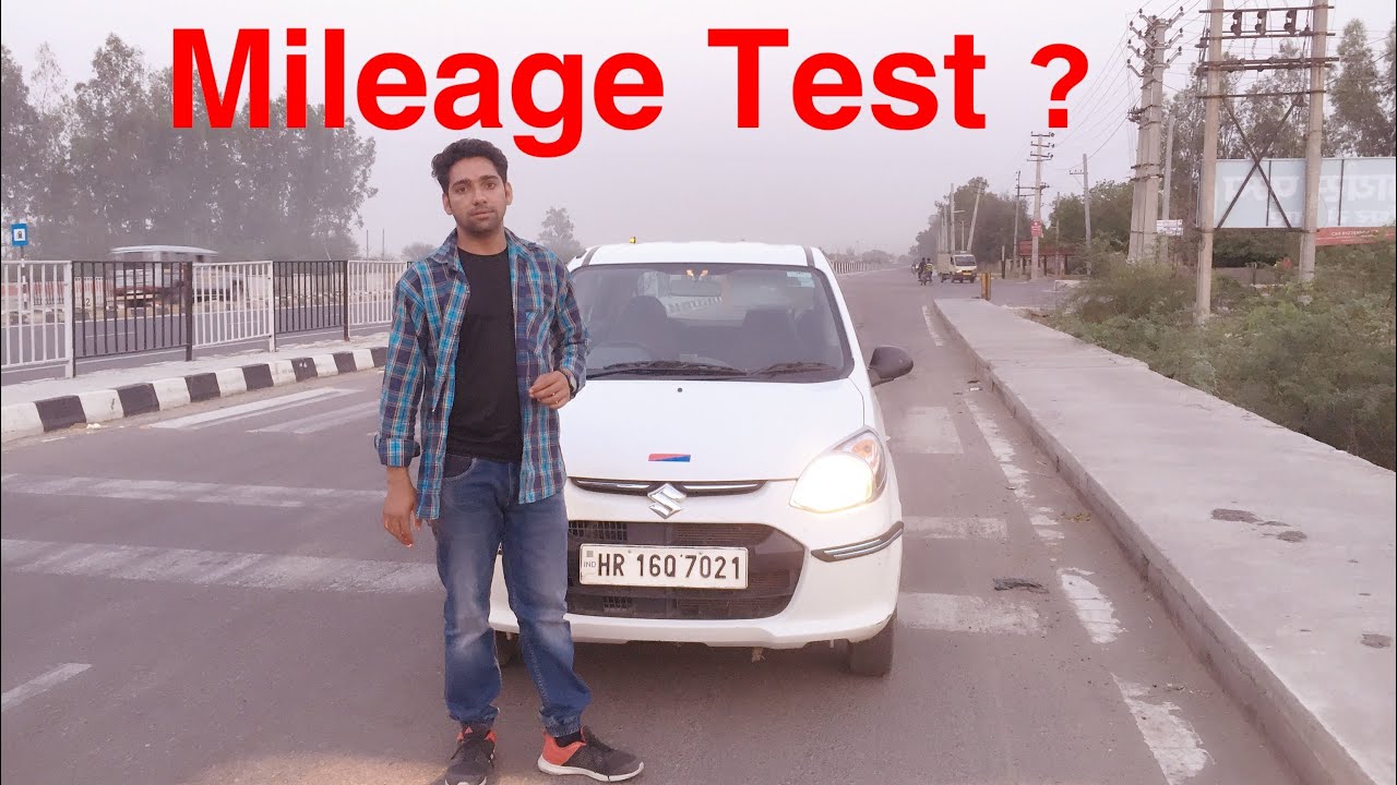 MILEAGE TEST OF ALTO 800 | Alto mileage | ajay kaith vlogs