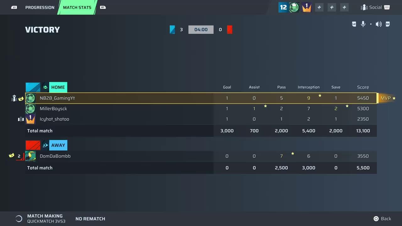 Playing Rematch ! Come hang out