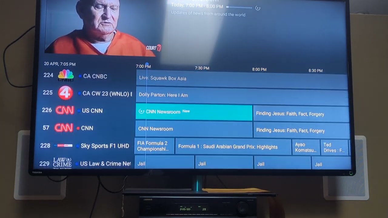 Sparkle TV player  Remote Control button mapping