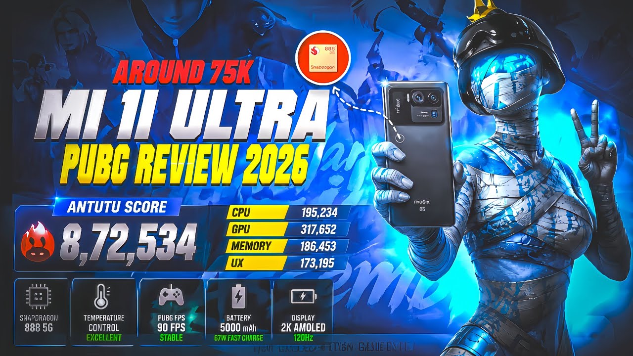 Xiaomi 11 Ultra PUBG Test 2026? | Snapdragon 888 Beast Gaming Phone? 🔥 Full Review