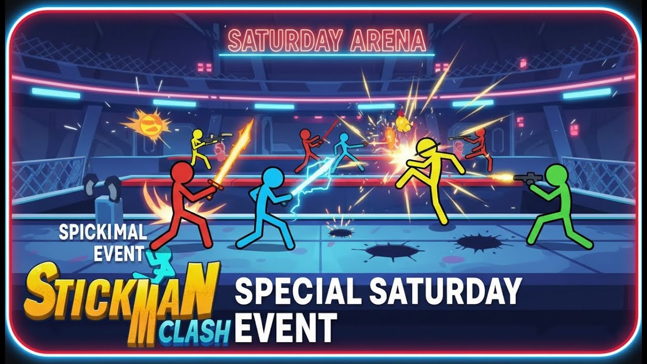 SATURDAY DHAMAKA! 💥 Stickman Clash: 1v1 Ultimate Legend Battle