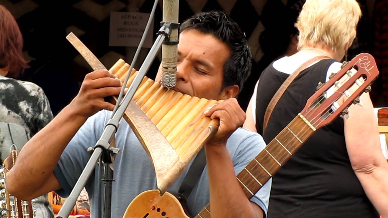 Simon & Garfunkel - Sounds of Silence on pan flutes by Jorge Inti