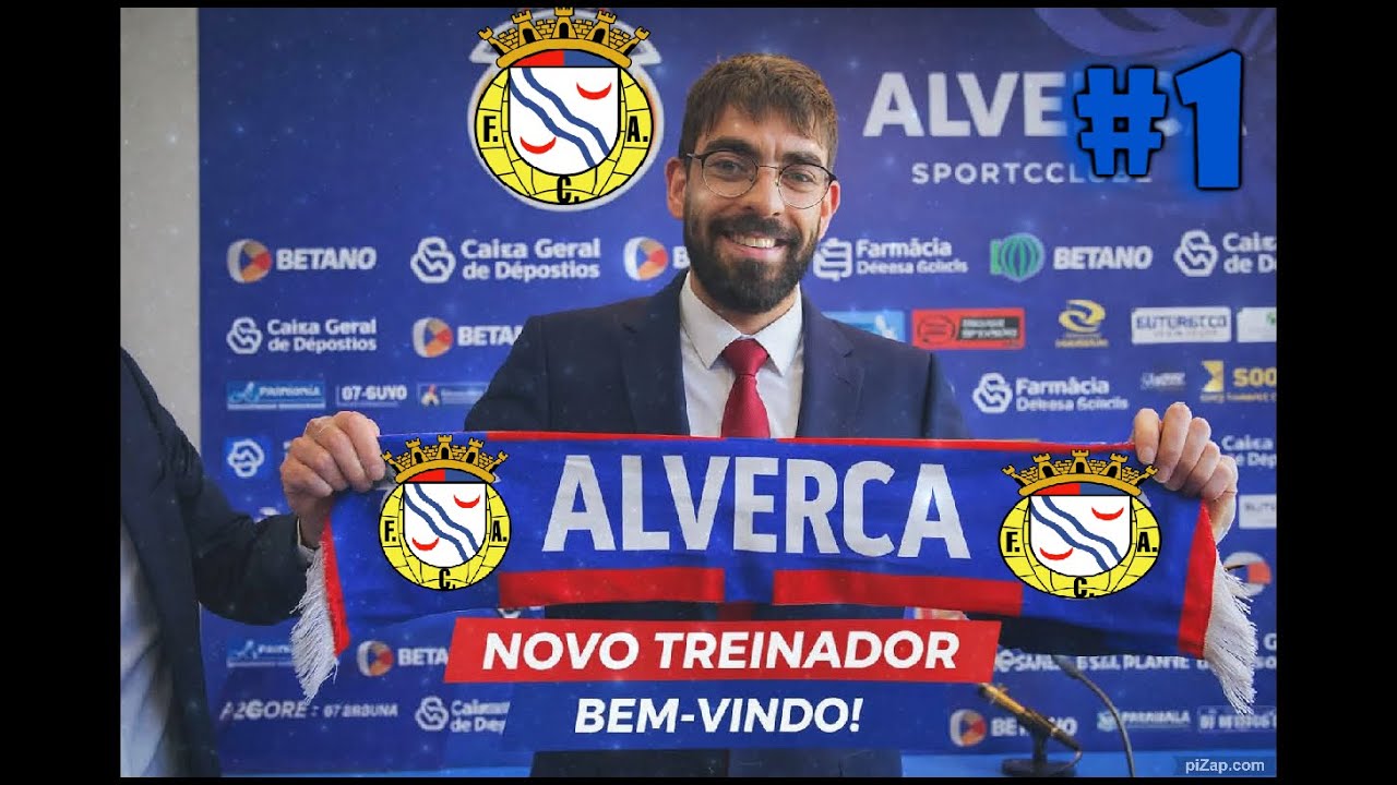 EA FC 26 -  MODO CARREIRA Episodio 1 fui Apresentado como novo treinador do Alverca FC