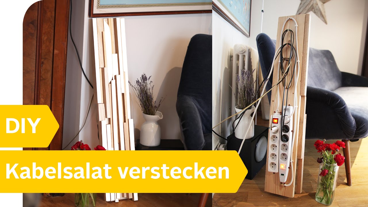 DIY Anleitung &ndash; Kabelsalat vermeiden / verstecken | Roombeez &ndash; powered by OTTO