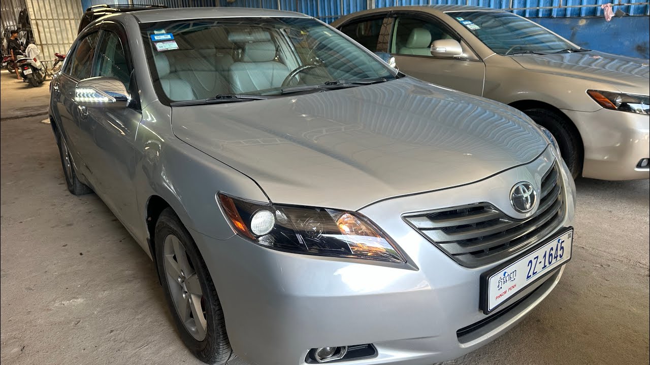 Camry 07 LE សុីន1ជុំម្ចាស់ដេីមលេងហេីយស្អាតខ្ចីម៉ាសុីនអេម/$12,800/te070969098/095944436/0972822001