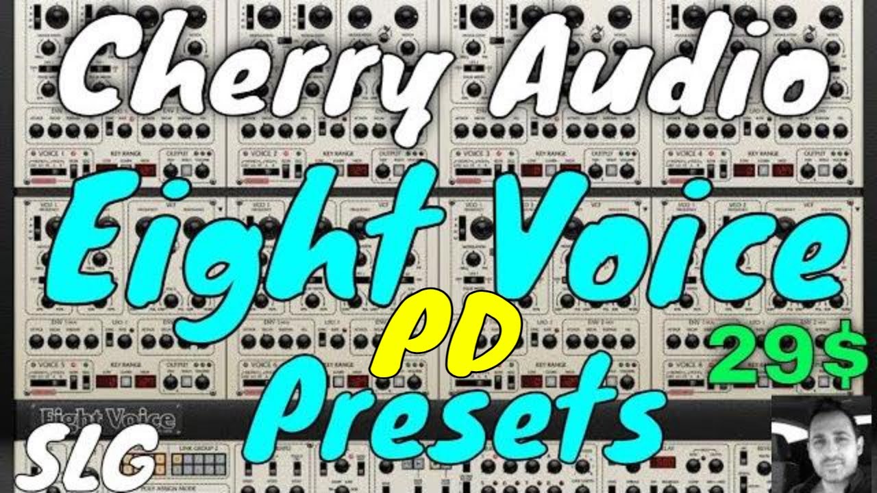 Cherry Audio | Eight Voice Synthesizer | Pad presets