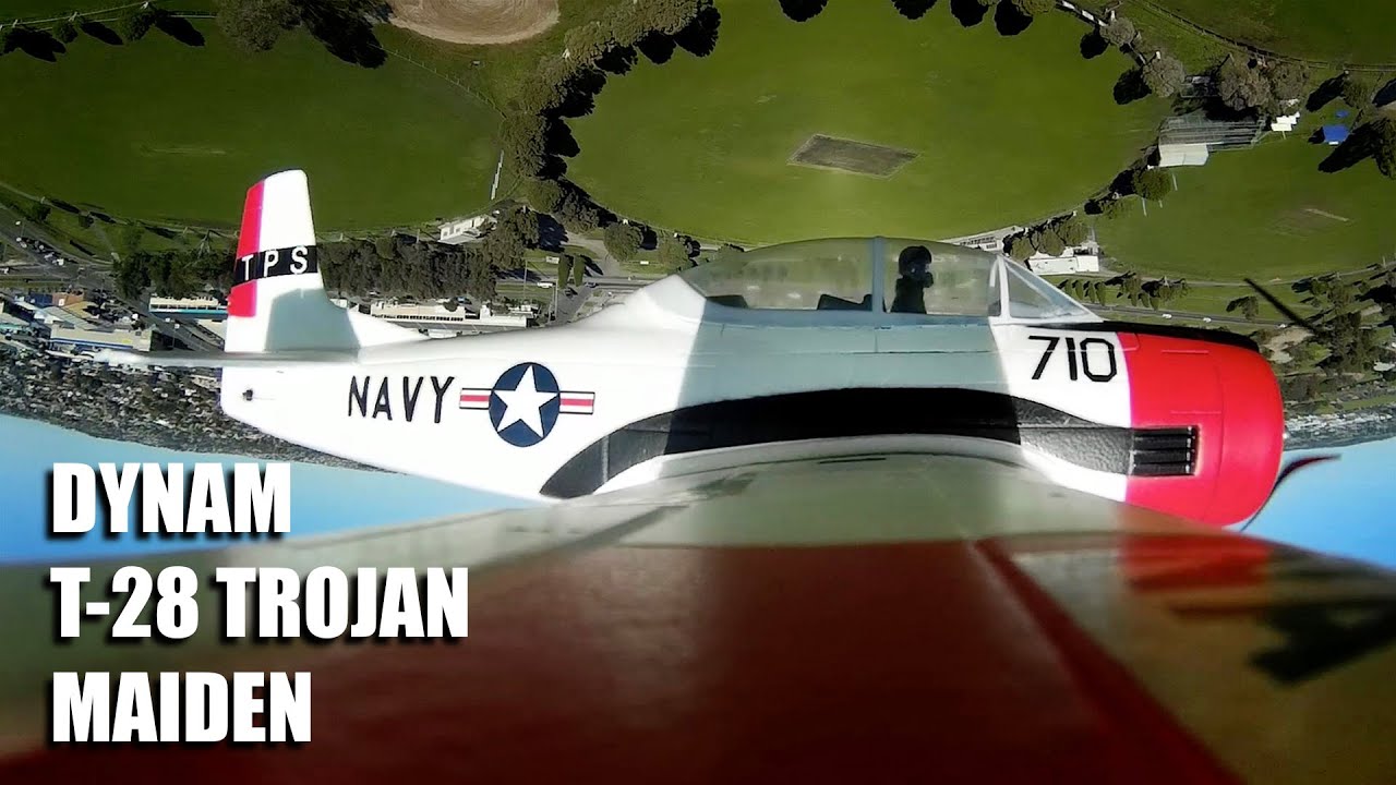 Dynam T-28 Trojan maiden