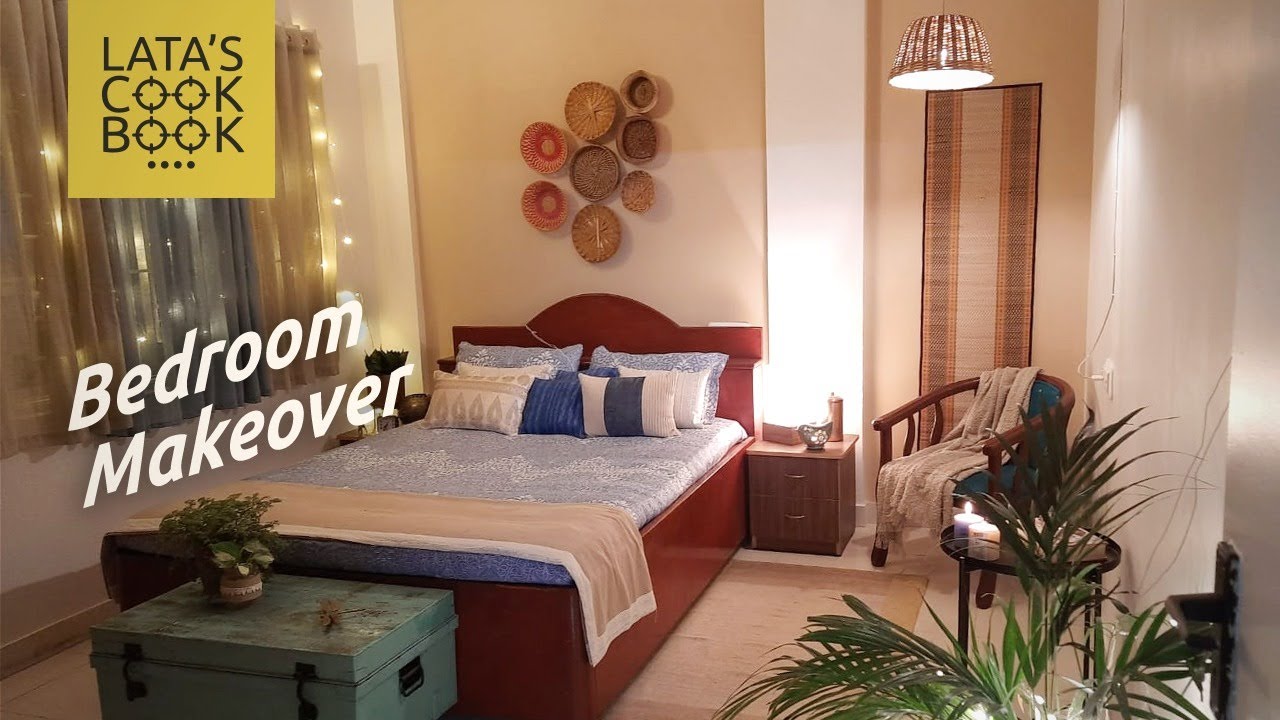 Bedroom make over ideas on a budget .பெட்ரூம் ஸ்டைலாக மாற்றலாமா?  Simple yet stylish #makeover