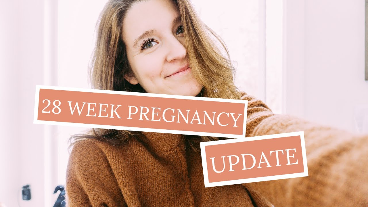 28 WEEK PREGNANCY UPDATE - BABY ON BLADDER, RHOGAM SHOT, AND WEIGHT GAIN DURING PREGNANCY