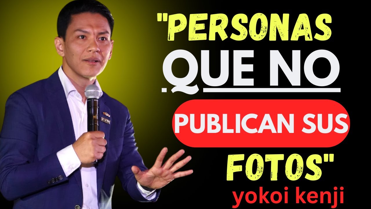 PSICOLOGÍA de las PERSONAS que NO PUBLICAN sus FOTOS en REDES SOCIALES | Yokoi Kenji