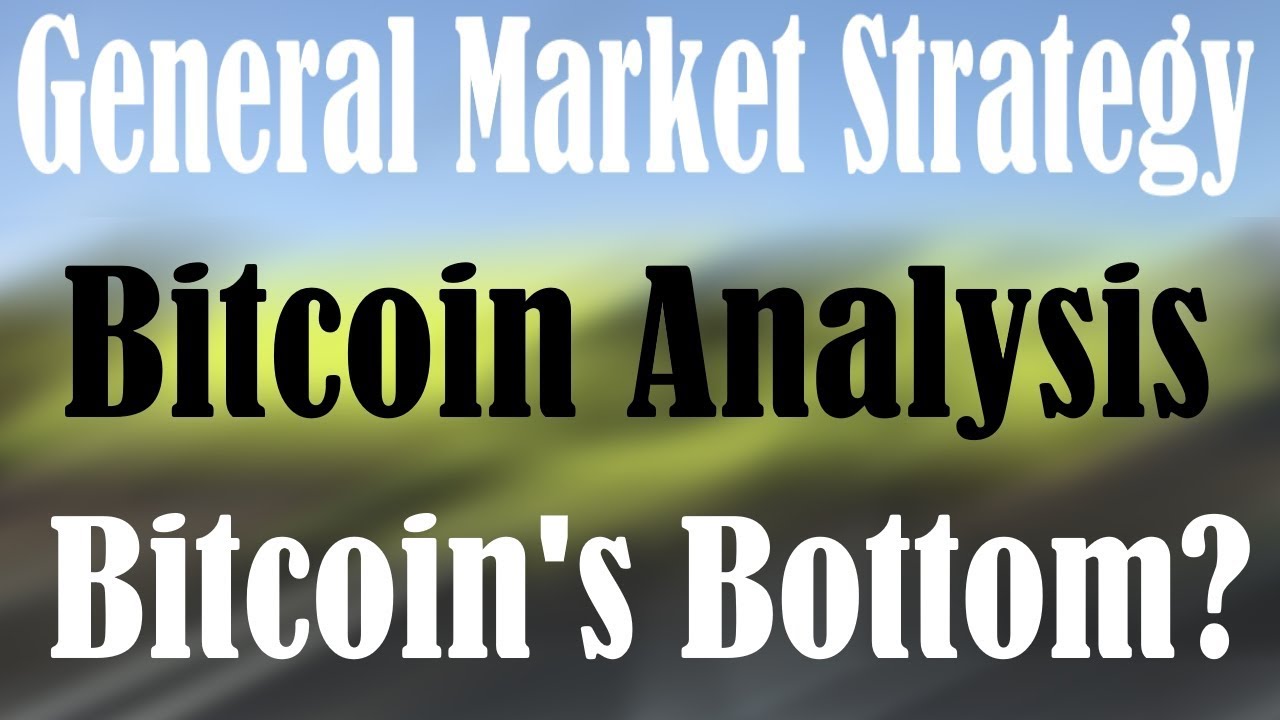 BITCOIN T/A - Market Strategy - Determining Bitcoin's Bottom