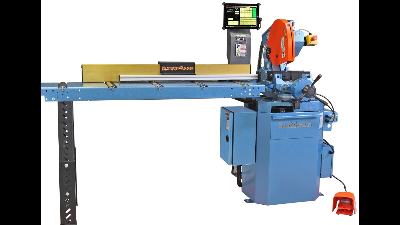 Scotchman CPO350VsPkPd Cold Saw and SUP600 Automatic Feed System