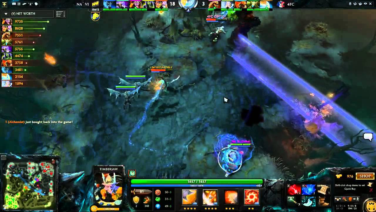 Na'Vi против 4FC. Матч 14.09.2013