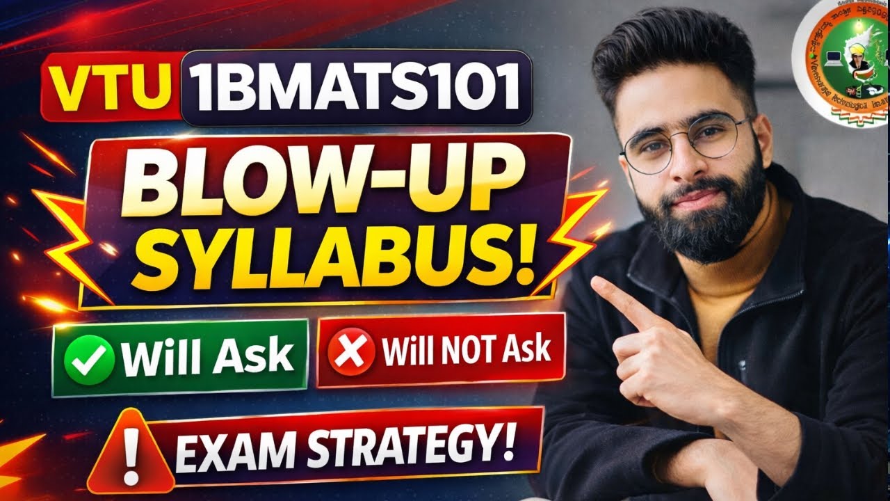 Vtu 1st Sem Important Update 😱|2025 Scheme