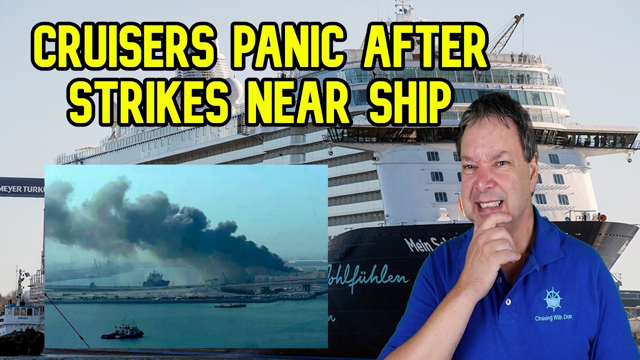 CRUISE SHIP ROCKED BY EXPLOSIONS NEAR THE SHIP