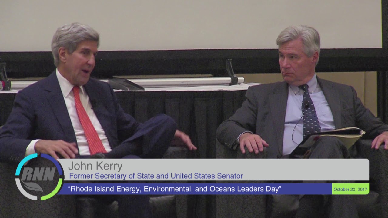 A Candid Discussion with John Kerry & Senator Sheldon Whitehouse