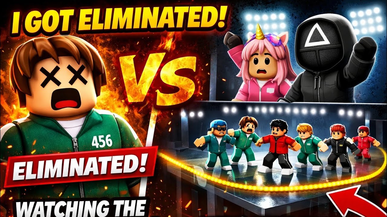😱 I Got Eliminated in Jump Rope So I Watched the FINAL Players!(Roblox Squid Game X) #roblox #gaming