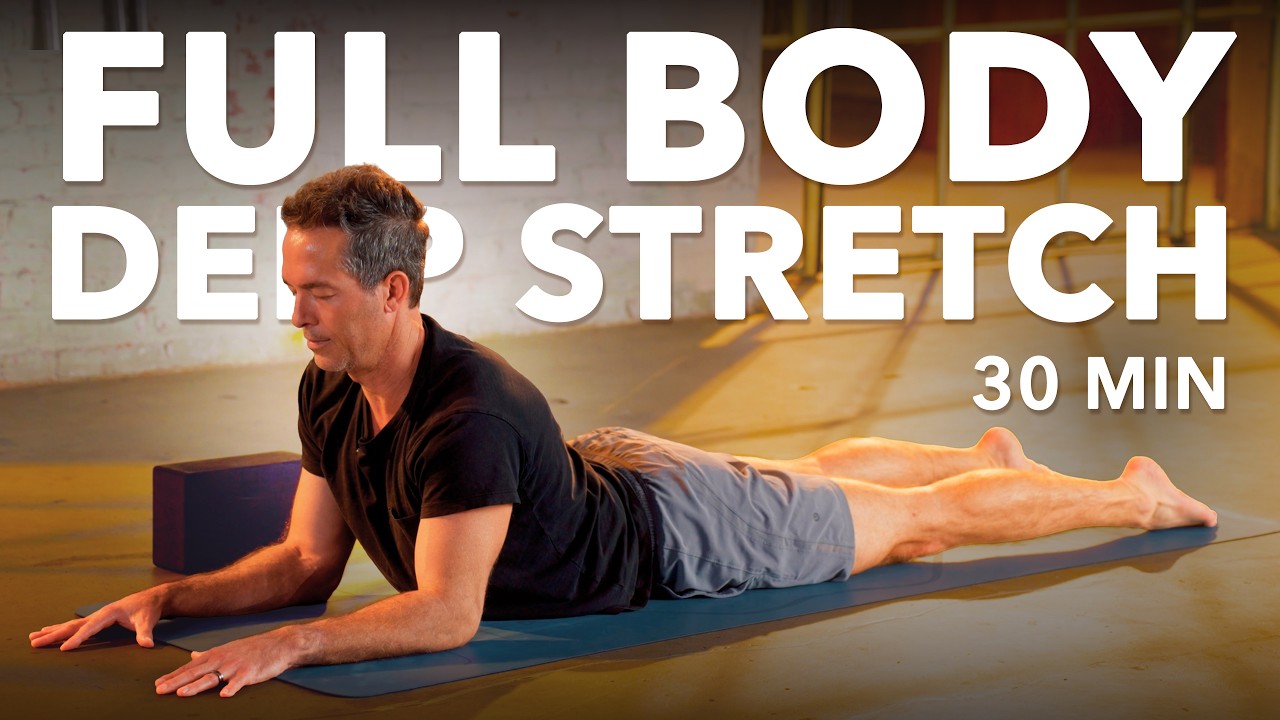 30 Min Full Body Deep Stretch | Improve Flexibility